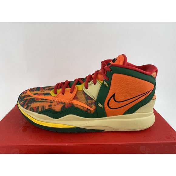 Nike Kyrie 8 Infinity 1 World 1 People Men's Basketball Shoes Orange DO9614 800 - Picture 5 of 12